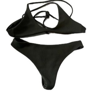 ✨ZAFUL✨ Grey thong bikini